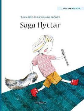 portada Saga flyttar: Swedish Edition of Stella and the Berry Bay (in Swedish)