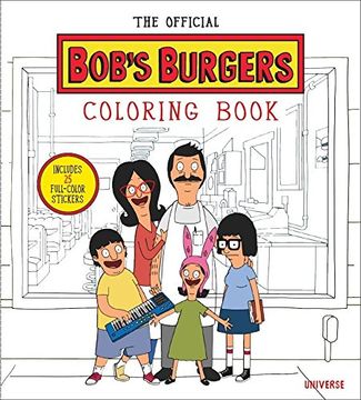 portada The Official Bob's Burgers Coloring Book 