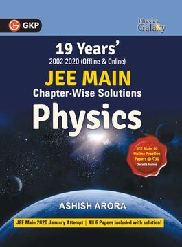 portada Physics Galaxy 2021: JEE Main Physics - 19 Years' Chapter-Wise Solutions (2002-2020) (en Inglés)