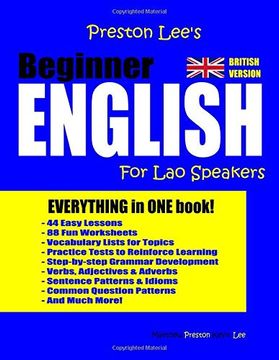 portada Preston Lee's Beginner English for lao Speakers (British) (en Inglés)