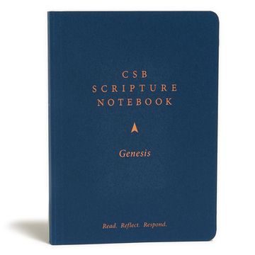 portada Csb Scripture Notebook, Genesis, Black Letter, Single-Column, Notetaking, Journaling Space, Sermon Series, Personal Study, Concise Format, Easy-To-Read Bible Serif Type