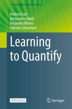 portada Learning to Quantify (en Inglés)