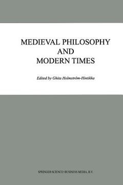 portada Medieval Philosophy and Modern Times (en Inglés)
