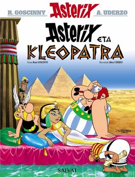 portada Asterix eta Kleopatra (en Euskera)