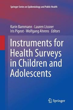 portada Instruments for Health Surveys in Children and Adolescents (en Inglés)