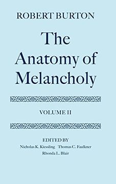 portada The Anatomy of Melancholy: Volume ii: Text: Text vol 2 (Oxford English Texts) (en Inglés)