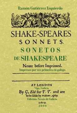 portada Sonetos de Shakespeare (in Spanish)