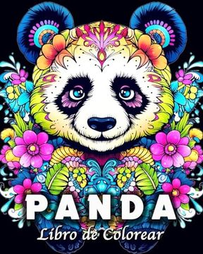 portada Panda Libro de Colorear: 60 Bonitos Mandalas para Aliviar el Estrés y Relajarse