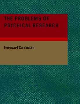 portada the problems of psychical research
