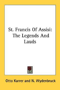 portada st. francis of assisi: the legends and lauds (en Inglés)
