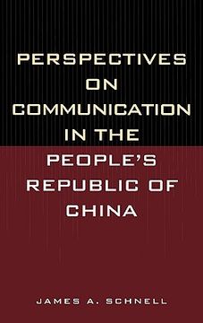 portada perspectives on communication in the people's republic of china (en Inglés)