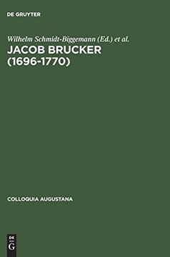 portada Jacob Brucker (1696-1770) (Colloquia Augustana) (en Alemán)