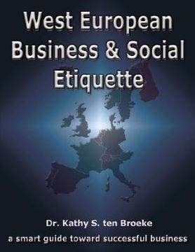 portada west european business & social etiquette: a smart guide toward successful business (en Inglés)