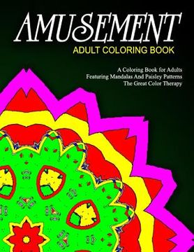 portada AMUSEMENT ADULT COLORING BOOK - Vol.1: relaxation coloring books for adults (in English)