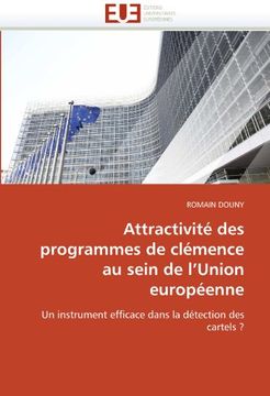 portada Attractivite Des Programmes de Clemence Au Sein de L'Union Europeenne