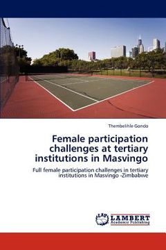 portada female participation challenges at tertiary institutions in masvingo (in English)