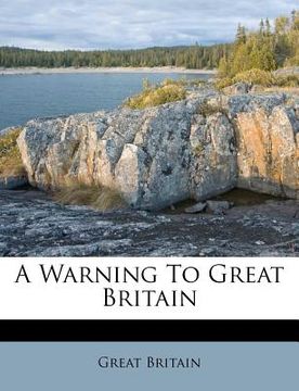 portada a warning to great britain (in English)