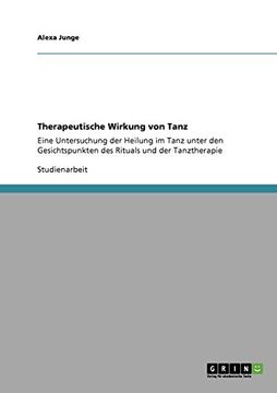 portada Therapeutische Wirkung von Tanz (German Edition) (en Alemán)