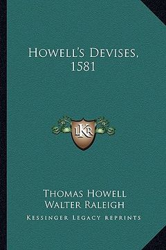 portada howell's devises, 1581 (en Inglés)