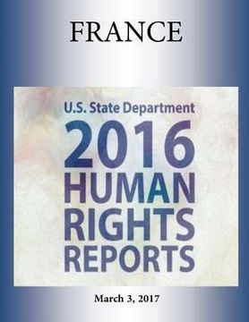 portada FRANCE 2016 HUMAN RIGHTS Report (en Inglés)