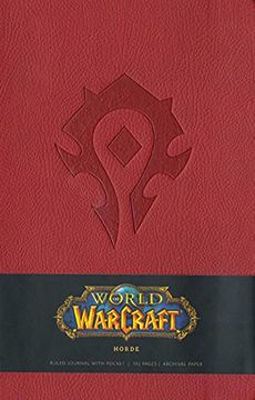 portada WORLD OF WARCRAFT HORDE HARDCOVER RULED JOURNAL (LARGE) (Insights Journals) (in English)