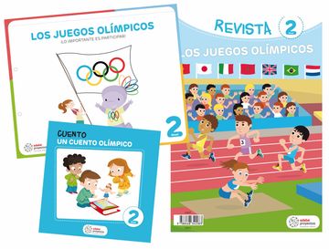 portada Los Juegos Olimpicos Infantil 4 Años Cast ed 2019
