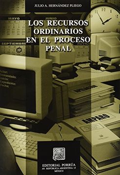 portada recursos ordinarios en el proceso penal, los 3/ed