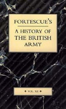 portada Fortescue's History of the British Army: V. XII (en Inglés)