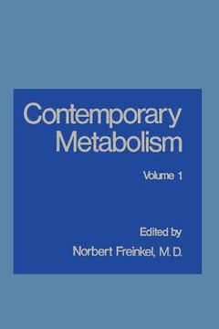 portada Contemporary Metabolism: Volume 1 (in English)