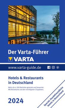 portada Der Varta-Führer 2024 Hotels & Restaurants in Deutschland (en Alemán)
