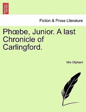 portada ph be, junior. a last chronicle of carlingford. (en Inglés)