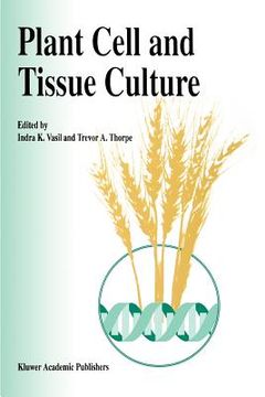 portada plant cell and tissue culture (en Inglés)