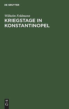 portada Kriegstage in Konstantinopel (in German)