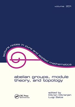 portada Abelian Groups, Module Theory, and Topology