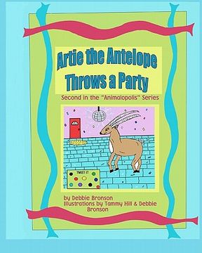 portada artie the antelope throws a party (en Inglés)