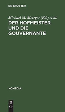 portada Der Hofmeister und die Gouvernante (Komedia) (en Alemán)