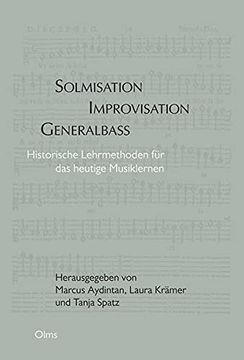 portada Solmisation, Improvisation, Generalbass (en Alemán)