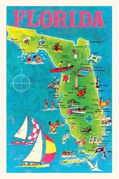 portada Vintage Journal Map of Florida
