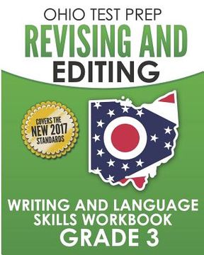 portada OHIO TEST PREP Revising and Editing Grade 3: Writing and Language Skills Workbook (en Inglés)