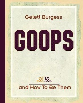 portada goops and how to be them (1900) (in English)