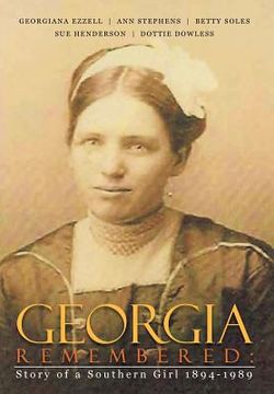 portada georgia remembered: : story of a southern girl 1894-1989 (en Inglés)