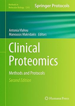 portada Clinical Proteomics: Methods and Protocols (Methods in Molecular Biology)