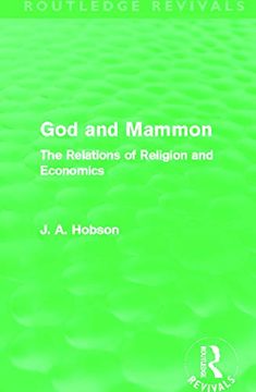 portada God and Mammon (Routledge Revivals): The Relations of Religion and Economics (in English)