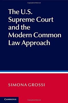 portada The U. S. Supreme Court and the Modern Common law Approach (in English)