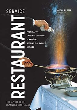 portada Restaurant Service: Preparation, Carving, Slicing, Flambeing and Setting the Tables (en Inglés)