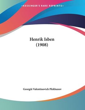 portada Henrik Isben (1908) (en Alemán)