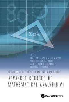portada Advanced Courses of Mathematical Analysis VI - Proceedings of the Sixth International School (en Inglés)