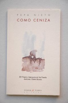 portada Como Ceniza (Huerga & Fierro Editores/Poesiá)