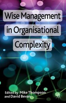 portada Wise Management in Organisational Complexity (en Inglés)