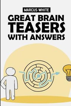 portada Great Brain Teasers With Answers: Star Battle Puzzles (en Inglés)